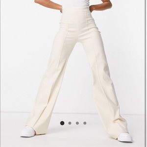 ASOS Vesper Wide Leg Pants with Seam Detail